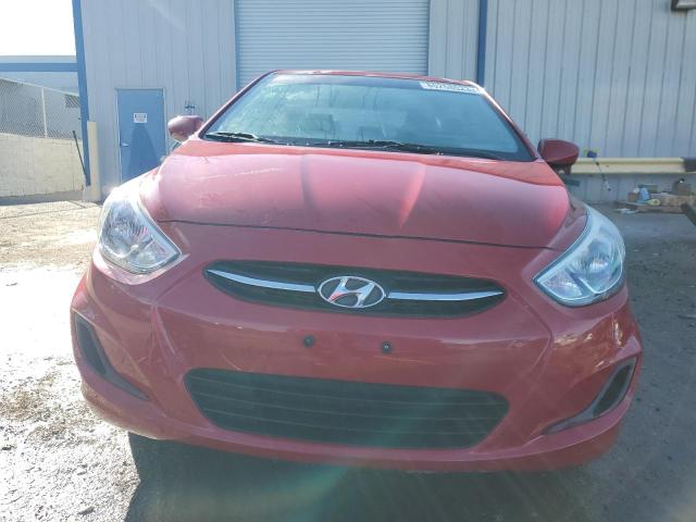 KMHCT4AE5FU898100 - 2015 HYUNDAI ACCENT GLS RED photo 5