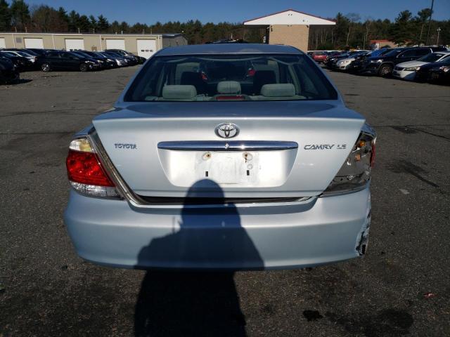4T1BE32K75U637313 - 2005 TOYOTA CAMRY LE SILVER photo 6