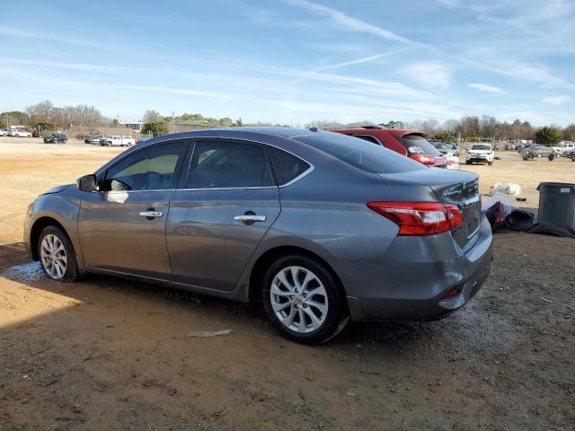 3N1AB7AP0KY267802 - 2019 NISSAN SENTRA S GRAY photo 2