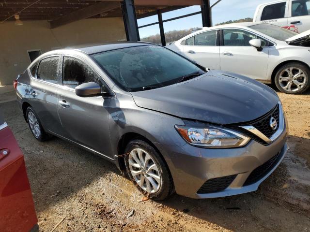 3N1AB7AP0KY267802 - 2019 NISSAN SENTRA S GRAY photo 4