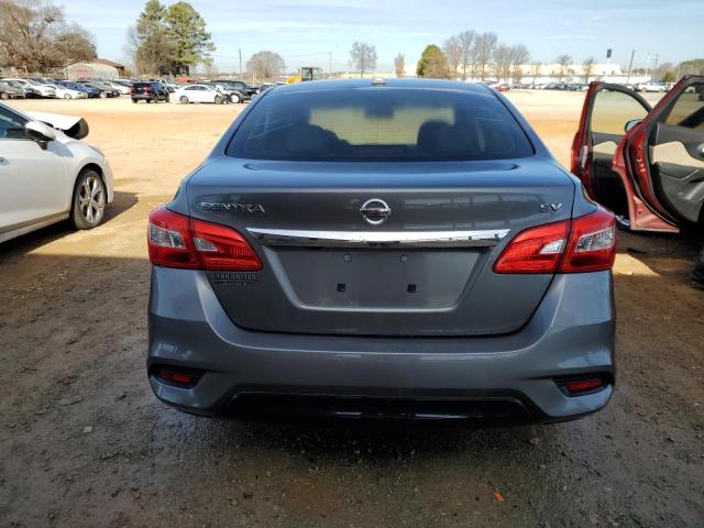 3N1AB7AP0KY267802 - 2019 NISSAN SENTRA S GRAY photo 6