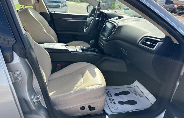 ZAM57RSA6H1217209 - 2017 MASERATI GHIBLI S SILVER photo 5