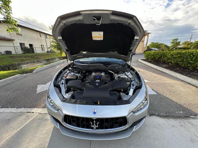 ZAM57RSA6H1217209 - 2017 MASERATI GHIBLI S SILVER photo 7