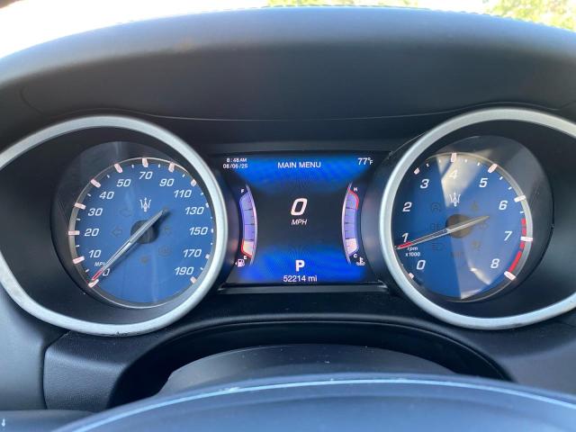 ZAM57RSA6H1217209 - 2017 MASERATI GHIBLI S SILVER photo 8