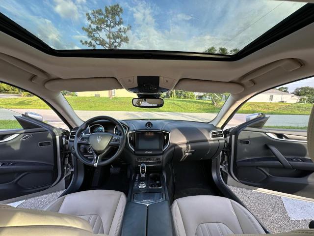 ZAM57RSA6H1217209 - 2017 MASERATI GHIBLI S SILVER photo 9