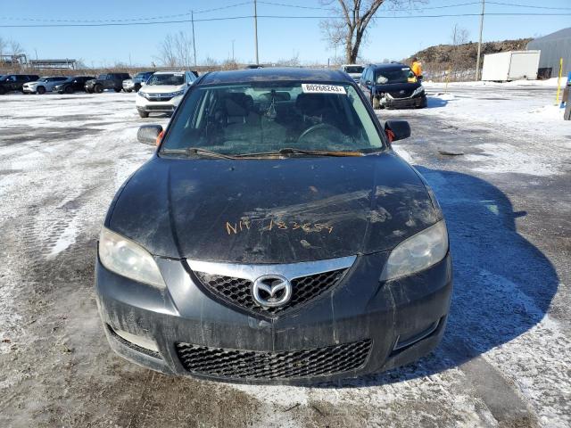 JM1BK32FX81183659 - 2008 MAZDA 3 I BLACK photo 5