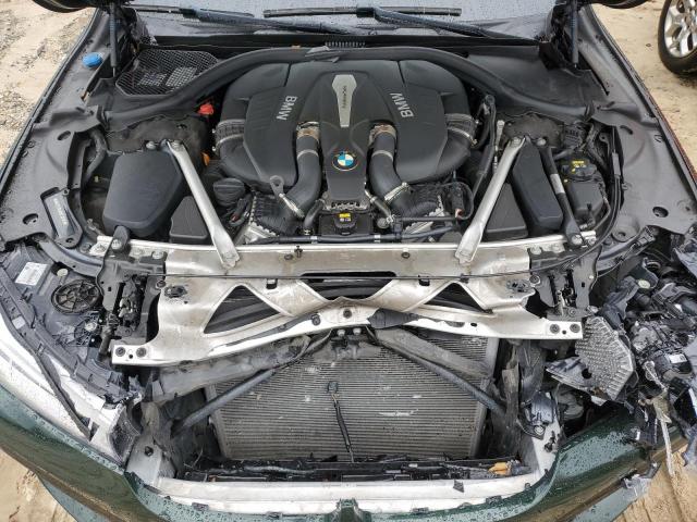 WBA7F2C50JB238725 - 2018 BMW 750 XI GREEN photo 11