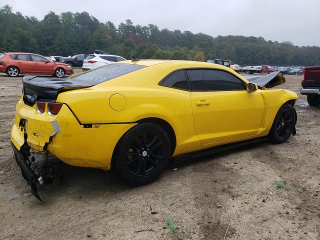 2G1FA1E30D9188894 - 2013 CHEVROLET CAMARO LS YELLOW photo 3