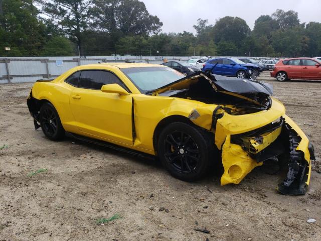 2G1FA1E30D9188894 - 2013 CHEVROLET CAMARO LS YELLOW photo 4