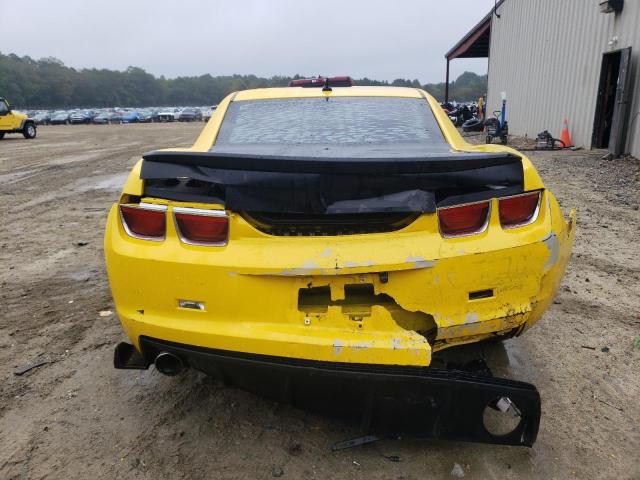 2G1FA1E30D9188894 - 2013 CHEVROLET CAMARO LS YELLOW photo 6