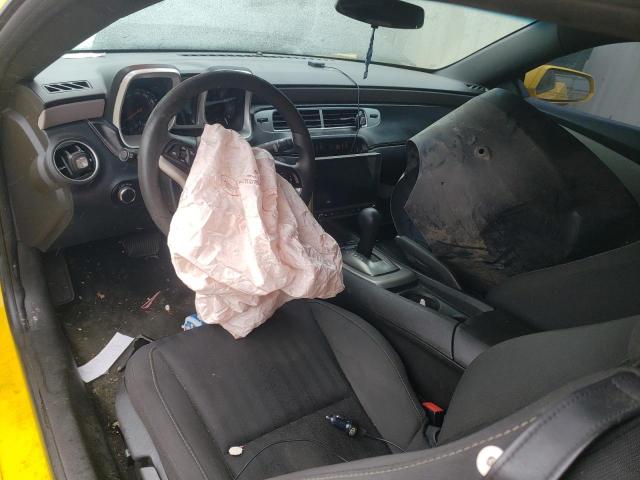 2G1FA1E30D9188894 - 2013 CHEVROLET CAMARO LS YELLOW photo 8