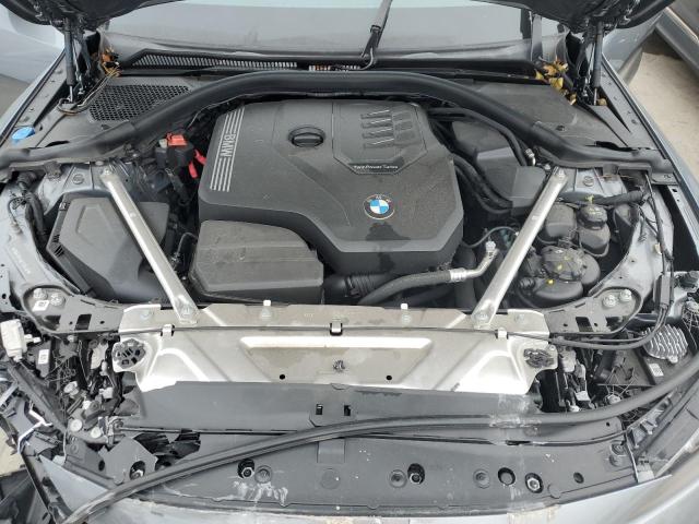 WBA73AV06PFN98457 - 2023 BMW 430XI GRAN COUPE GRAY photo 11