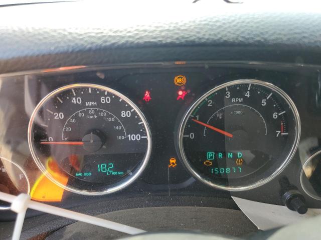 1C4BJWEG8CL145966 - 2012 JEEP WRANGLER SAHARA Սև լուսանկար 9