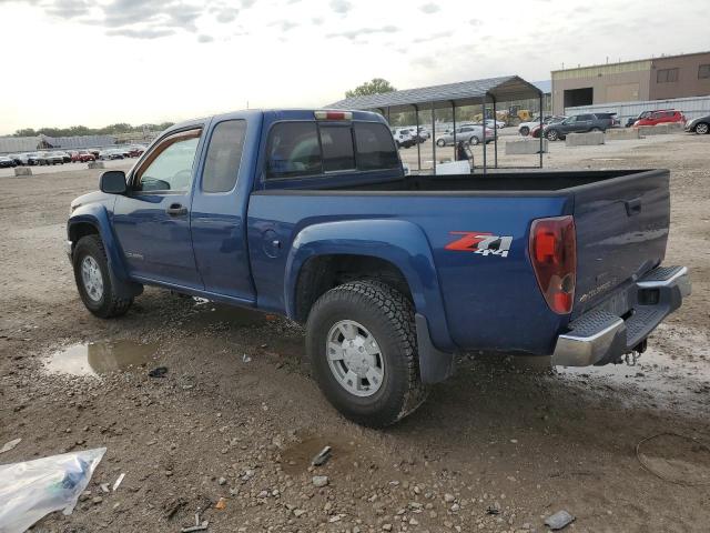 1GCDT196558169039 - 2005 CHEVROLET COLORADO BLUE photo 2