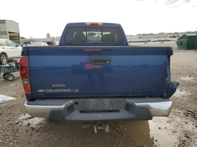 1GCDT196558169039 - 2005 CHEVROLET COLORADO BLUE photo 6