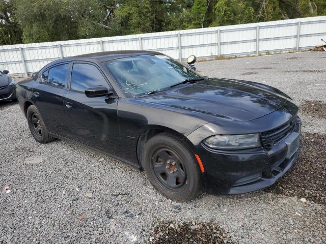 2C3CDXAT7GH169431 - 2016 DODGE CHARGER POLICE BLACK photo 4