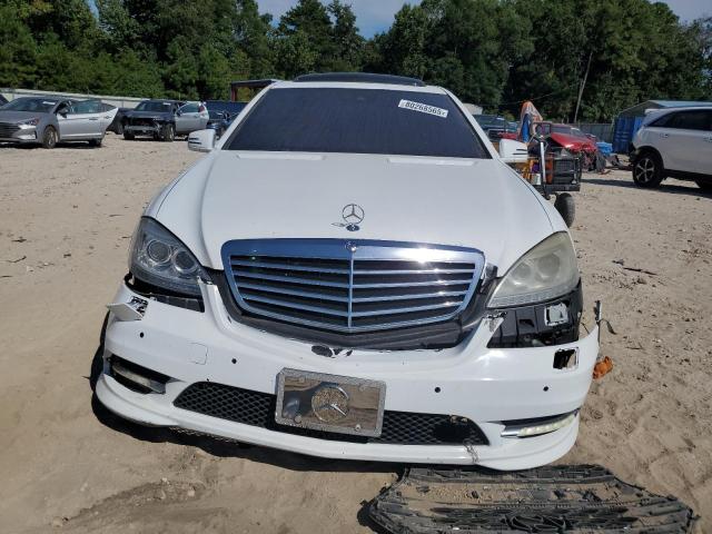 WDDNG8GB8AA334222 - 2010 MERCEDES-BENZ S 550 4MATIC WHITE photo 5