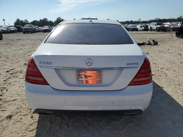 WDDNG8GB8AA334222 - 2010 MERCEDES-BENZ S 550 4MATIC WHITE photo 6
