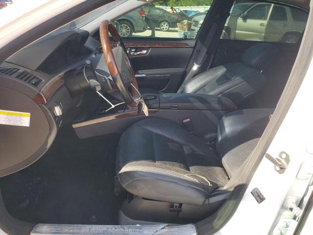 WDDNG8GB8AA334222 - 2010 MERCEDES-BENZ S 550 4MATIC WHITE photo 7