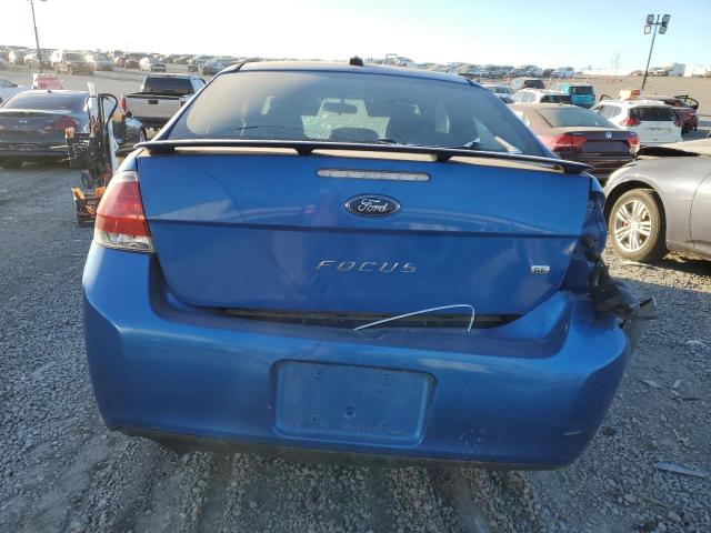 1FAHP3CN8AW247858 - 2010 FORD FOCUS SE BLUE photo 6