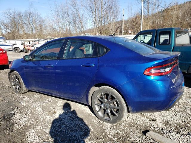 1C3CDFBA2DD342370 - 2013 DODGE DART SXT BLUE photo 2