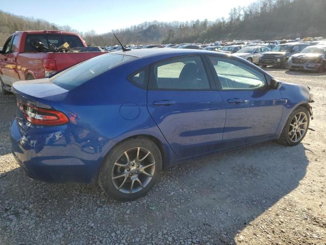 1C3CDFBA2DD342370 - 2013 DODGE DART SXT BLUE photo 3