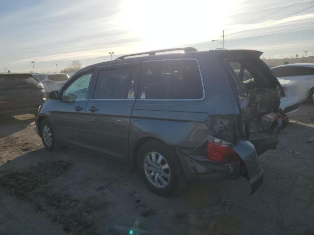 5FNRL3H78AB093614 - 2010 HONDA ODYSSEY EXL GRAY photo 2