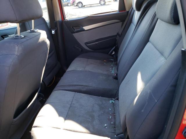 KL1TD66E49B358508 - 2009 CHEVROLET AVEO LS 红色 照片 10