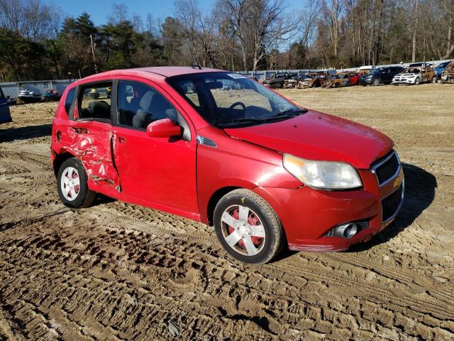KL1TD66E49B358508 - 2009 CHEVROLET AVEO LS 红色 照片 4