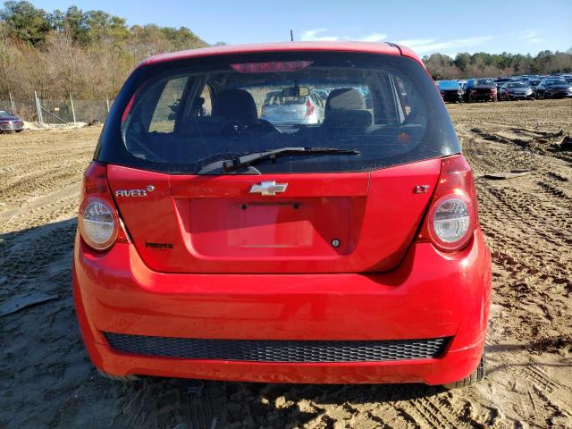 KL1TD66E49B358508 - 2009 CHEVROLET AVEO LS 红色 照片 6