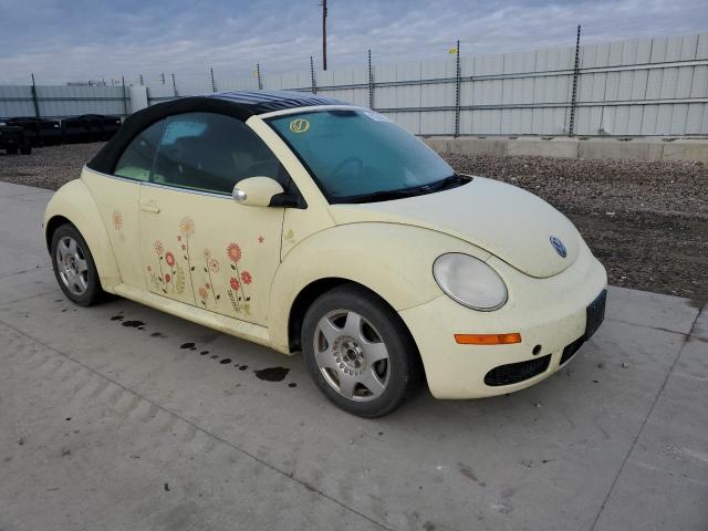 3VWRF31Y26M333492 - 2006 VOLKSWAGEN NEW BEETLE CONVERTIBLE OPTION PACKAGE 1 YELLOW photo 4