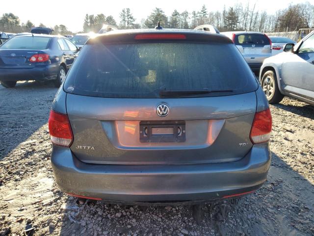 3VWML7AJXEM614239 - 2014 VOLKSWAGEN JETTA TDI GRAY photo 6