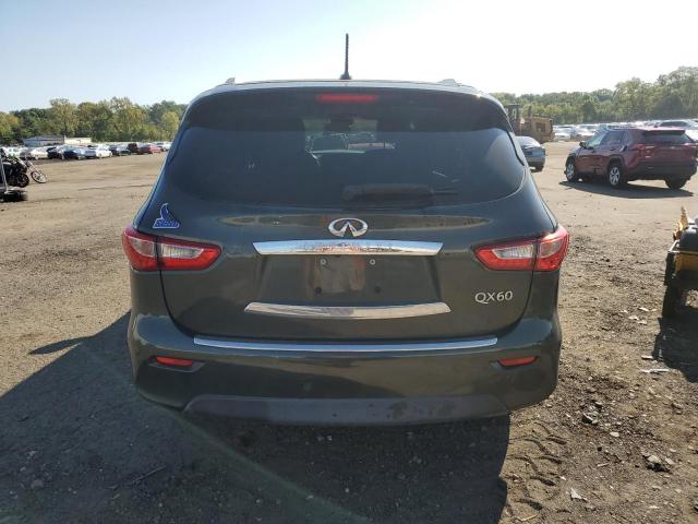 5N1AL0MM4EC526691 - 2014 INFINITI QX60 GREEN photo 6