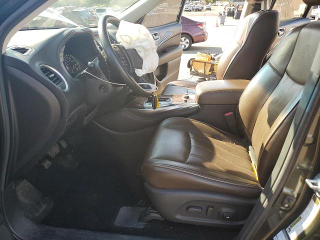 5N1AL0MM4EC526691 - 2014 INFINITI QX60 GREEN photo 7