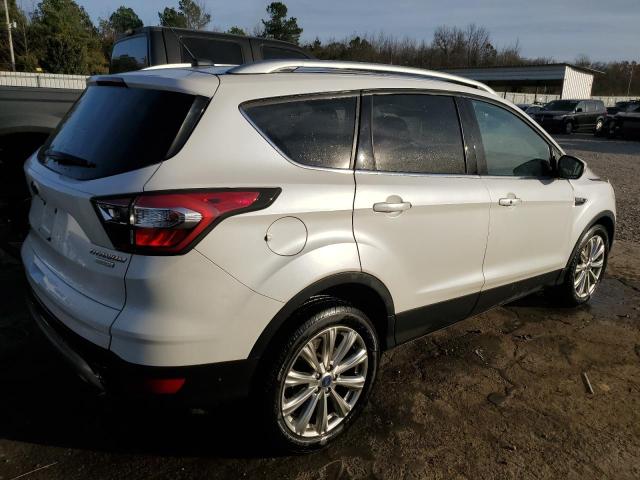 1FMCU0JD8HUA68209 - 2017 FORD ESCAPE TITANIUM WHITE photo 3