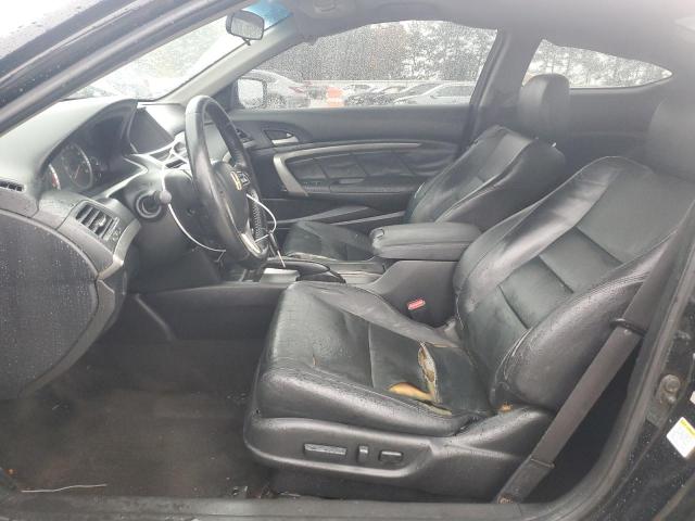 1HGCS12879A001624 - 2009 HONDA ACCORD EXL BLACK photo 7