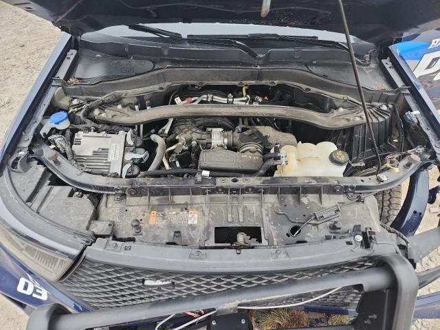 1FM5K8AB7PGB03749 - 2023 FORD EXPLORER POLICE INTERCEPTOR Mavi fotoğraf 11