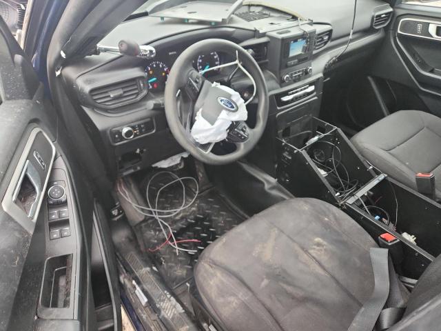 1FM5K8AB7PGB03749 - 2023 FORD EXPLORER POLICE INTERCEPTOR Mavi fotoğraf 8