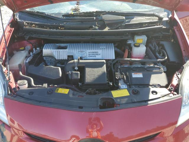 JTDKN3DU5D5647320 - 2013 TOYOTA PRIUS RED photo 11