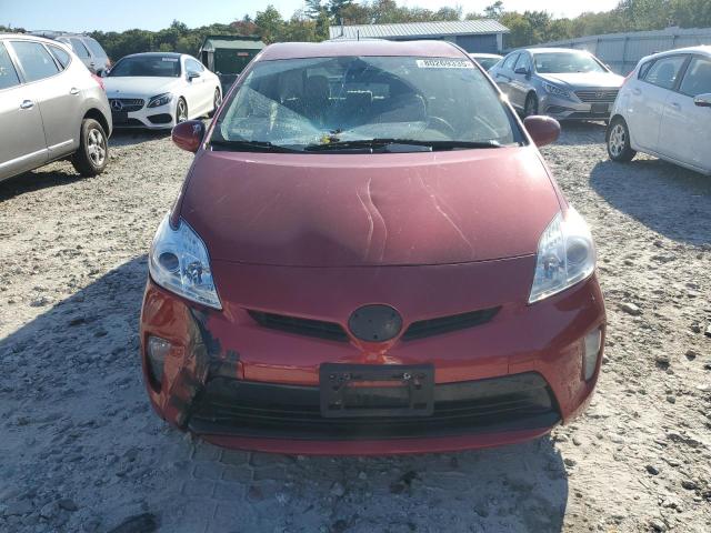 JTDKN3DU5D5647320 - 2013 TOYOTA PRIUS RED photo 5