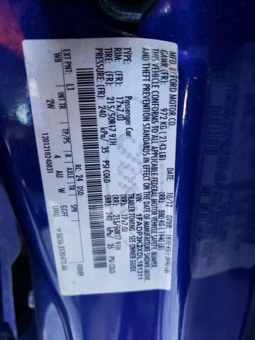 1FADP3K2XDL181311 - 2013 FORD FOCUS SE BLUE photo 12