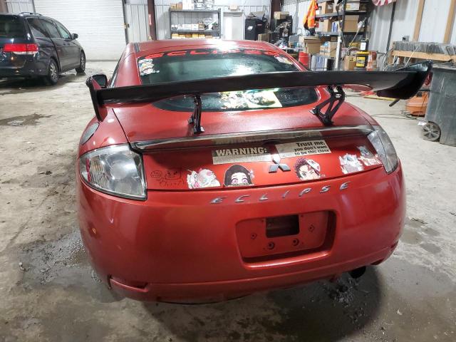 4A3AK24FX8E040316 - 2008 MITSUBISHI ECLIPSE GS BURGUNDY photo 6