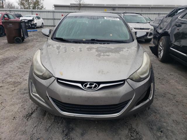 KMHDH4AE3FU300785 - 2015 HYUNDAI ELANTRA SE GRAY photo 5