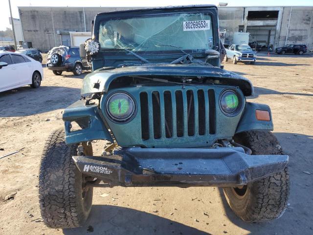 1J4FY49SXXP403588 - 1999 JEEP WRANGLER / SAHARA GREEN photo 5