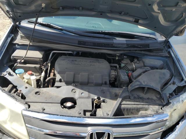 5FNRL5H6XBB013167 - 2011 HONDA ODYSSEY EXL BLUE photo 12