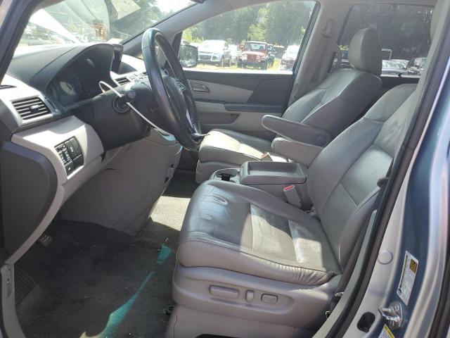 5FNRL5H6XBB013167 - 2011 HONDA ODYSSEY EXL BLUE photo 7