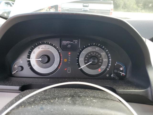 5FNRL5H6XBB013167 - 2011 HONDA ODYSSEY EXL BLUE photo 9