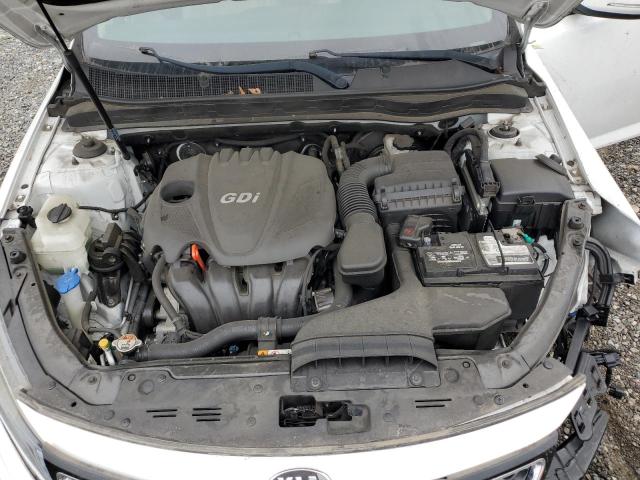 5XXGN4A7XFG392995 - 2015 KIA OPTIMA EX WHITE photo 11