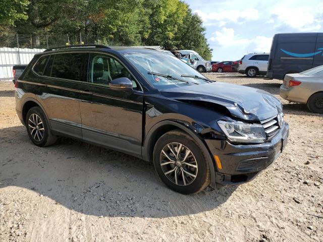 3VV3B7AX6KM131933 - 2019 VOLKSWAGEN TIGUAN SE BLUE photo 4