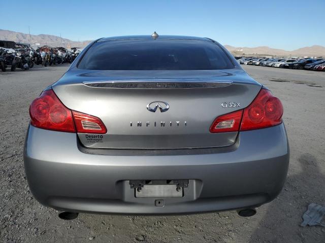 JNKBV61F97M806002 - 2007 INFINITI G35 GRAY photo 6